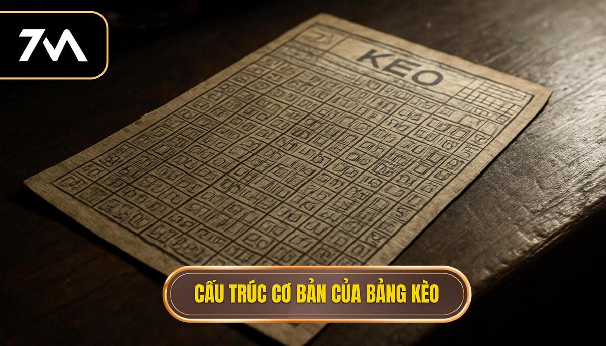 Kinh nghiệm đọc bảng kèo: Chìa khóa làm chủ thị trường cá cược bóng đá 1 Hiểu rõ cấu trúc cơ bản của một bảng kèo